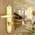 Noble Brass Door Handle Lock with Luxury Design, 230A12-24K